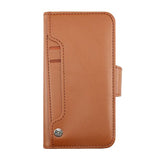 Rvelon iPhone 11 Fodral 4 Kortfack Brun