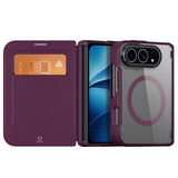Dux Ducis iPhone Duo Fodral Skin X Pro Series MagSafe Lila