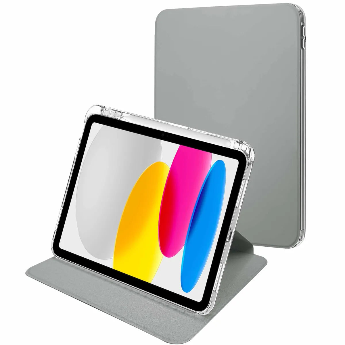 X2O iPad 10.9 (gen 10)/iPad 11 (A16) Fodral 2in1 Mag Folio 360 Grå