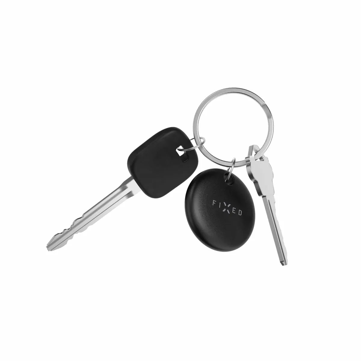 Fixed Tag Dual Smart Tracker för Apple & Android Svart