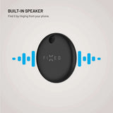 Fixed Tag Dual Smart Tracker för Apple & Android Svart