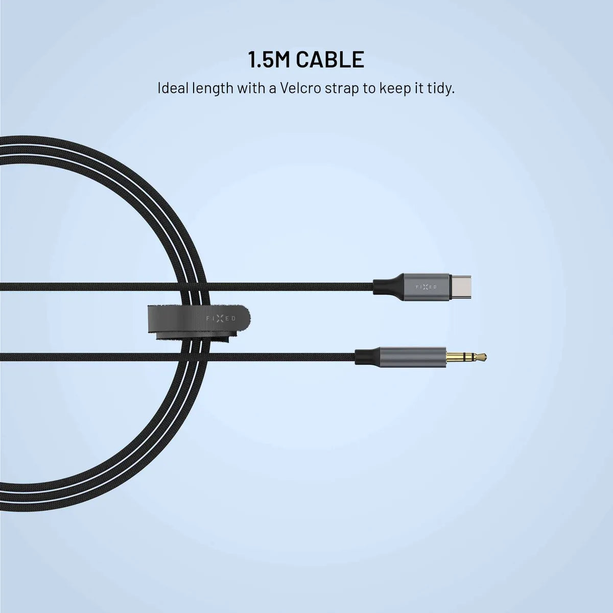 Fixed Ljudkabel Link Premium USB-C till 3.5mm 1.5m