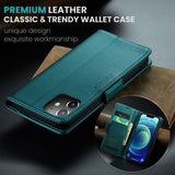 CaseMe iPhone 12 Mini Fodral 023 Series Grön