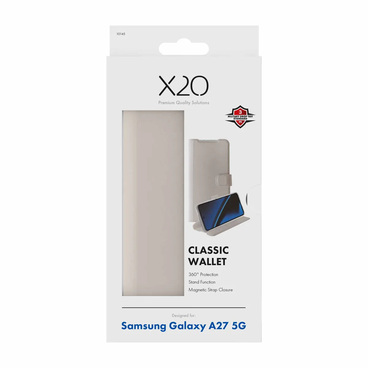 X2O Samsung Galaxy A27 Fodral Classic Wallet Greige