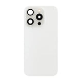 iPhone 15 Pro Baksida Glas Komplett OEM - Vit