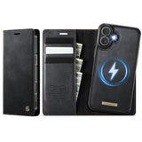 CaseMe iPhone 17 Fodral C49 Series Svart