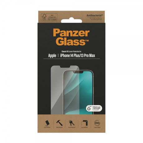 PanzerGlass iPhone 13 Pro Max/iPhone 14 Plus Skärmskydd Classic Fit