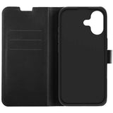 X2O iPhone 16 Fodral Classic Wallet Svart