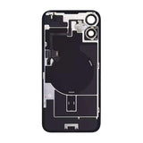 iPhone 16 Plus Baksida Glas med smådelar - Grön