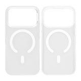 iPhone 17 Pro Max Skal Kamerasarg MagSafe Vit Transparent