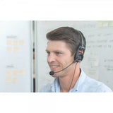 Koss Hörlurar PortaPro Communication Headset On-Ear Mic Svart
