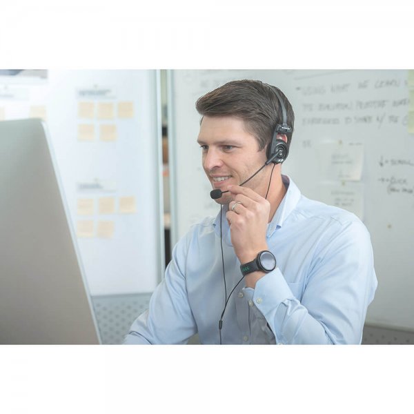 Koss Hörlurar PortaPro Communication Headset On-Ear Mic Svart