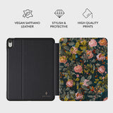 Burga iPad 10.9 (gen 10)/iPad 11 (A16) Fodral Folio Bloomy Garden