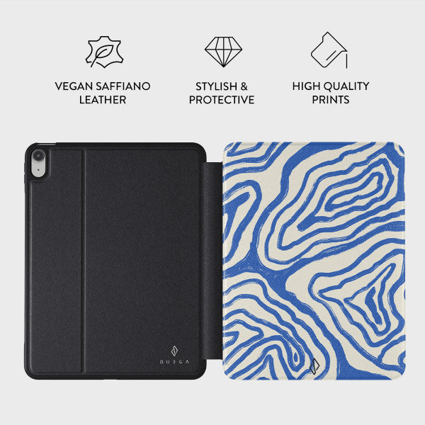 Burga iPad 10.9 (gen 10)/iPad 11 (A16) Fodral Folio Seven Seas