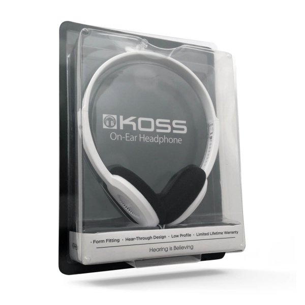Koss Hörlurar KPH8W On Ear Vit