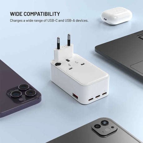 Fixed Reseladdare Voyager 45W EU/UK/USA