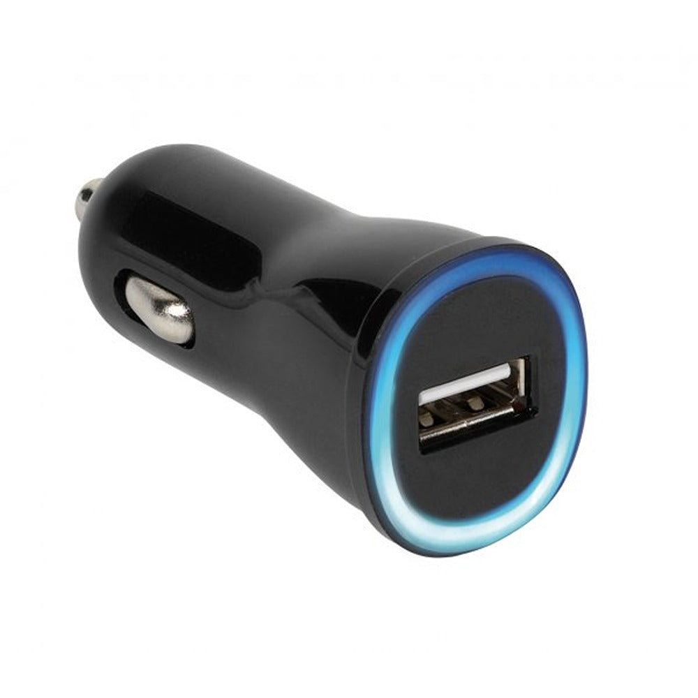 Vivanco Billaddare 1xUSB-A 2.1A 12/24V  Svart