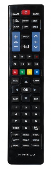 Vivanco Ersättningsfjärrkontroll Samsung TV