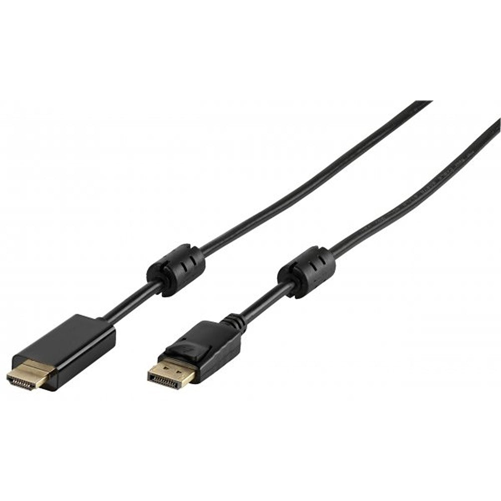 Vivanco DisplayPort till HDMI Kabel 1.8m