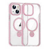 iPhone 13/iPhone 14 Skal Ringstativ MagSafe Rosa