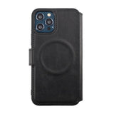 Rvelon iPhone 12/iPhone 12 Pro Fodral 4 Kortfack MagSafe Svart