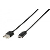 Vivanco Kabel Data Cable USB-A/USB-C 1.2m Svart