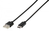 Vivanco Kabel Data Cable USB-A/USB-C 2m Svart