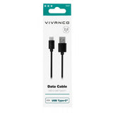 Vivanco Kabel Data Cable USB-A/USB-C 2m Svart
