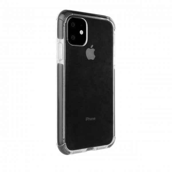 Vivanco iPhone 11 Skal Rock Solid Svart Transparent