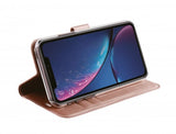 Vivanco iPhone Xr Fodral Classic Wallet Roseguld