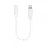 Vivanco Ljudadapter Lightning till 3.5mm MFI Vit