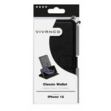 Vivanco iPhone 12 Mini Fodral Classic Wallet Svart