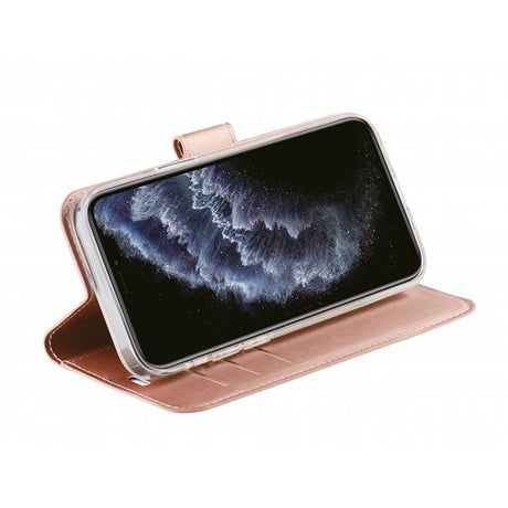 Vivanco iPhone 12 Mini Fodral Classic Wallet Roseguld