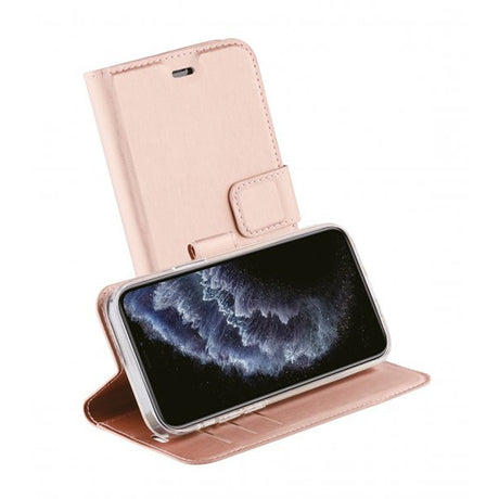 Vivanco iPhone 12 Pro Max Fodral Classic Wallet Roseguld