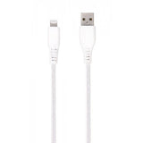 Vivanco Kabel Longlife Braided USB-A/Lightning 0.5m Vit