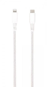 Vivanco Kabel Longlife Braided USB-C/Lightning 0.5m Vit