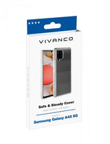 Vivanco Samsung Galaxy A42 5G Skal Safe & Steady Transparent