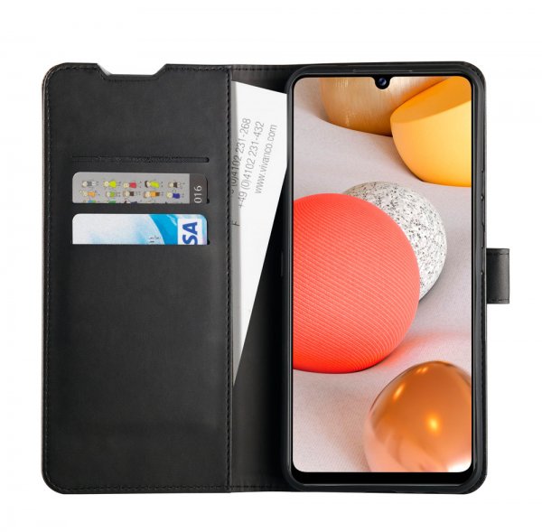 Vivanco Samsung Galaxy A42 5G Fodral Classic Wallet Svart