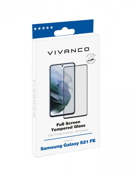 Vivanco Samsung Galaxy S21 FE Skärmskydd Full Screen