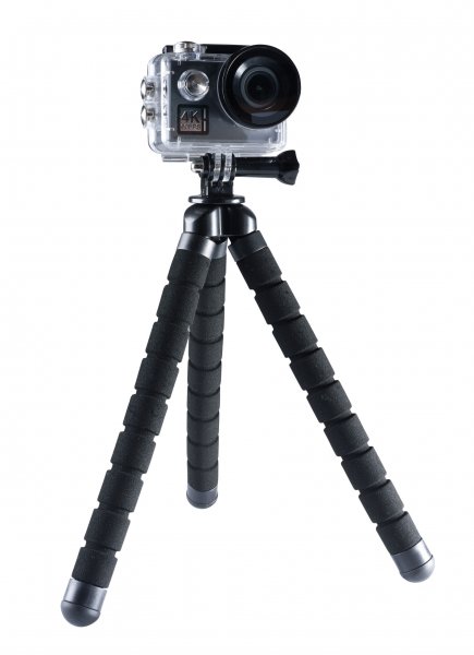 Vivanco Tripodstativ för Smartphone/GoPro/Actioncam 55-80mm