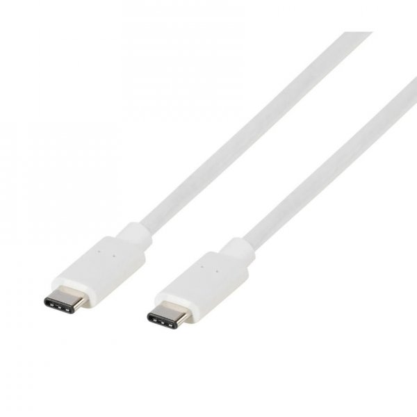 Vivanco Kabel Charging Cable USB-C/USB-C 2.0 1.2m Vit