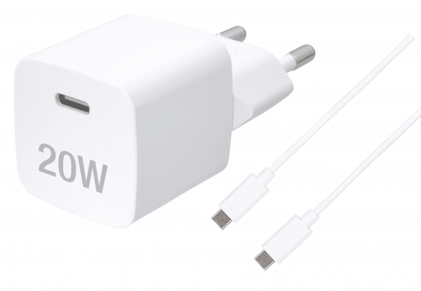 Vivanco Laddare Super Fast PD Charger Set 20W