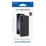 Vivanco Samsung Galaxy S24 Skal Safe & Steady Transparent