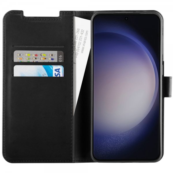 Vivanco Samsung Galaxy S24 Fodral Classic Wallet Svart