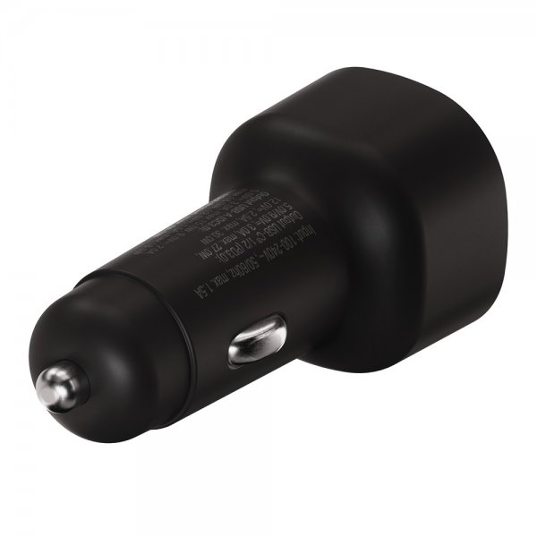 Vivanco Billaddare Super Fast PD 60W USB-A/USB-C Svart