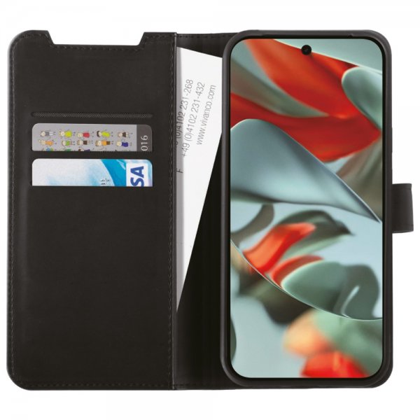 Vivanco Google Pixel 9a Fodral Classic Wallet Svart