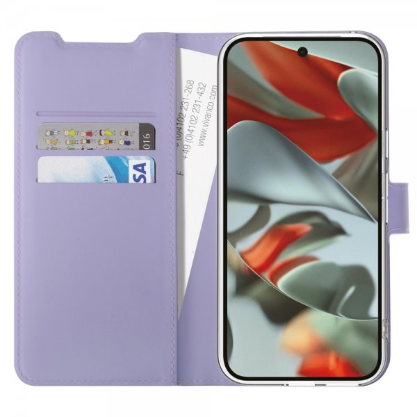 Vivanco Google Pixel 9a Fodral Classic Wallet Lavender