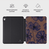 Burga iPad 10.9 (gen 10)/iPad 11 (A16) Fodral Folio Velvet Night