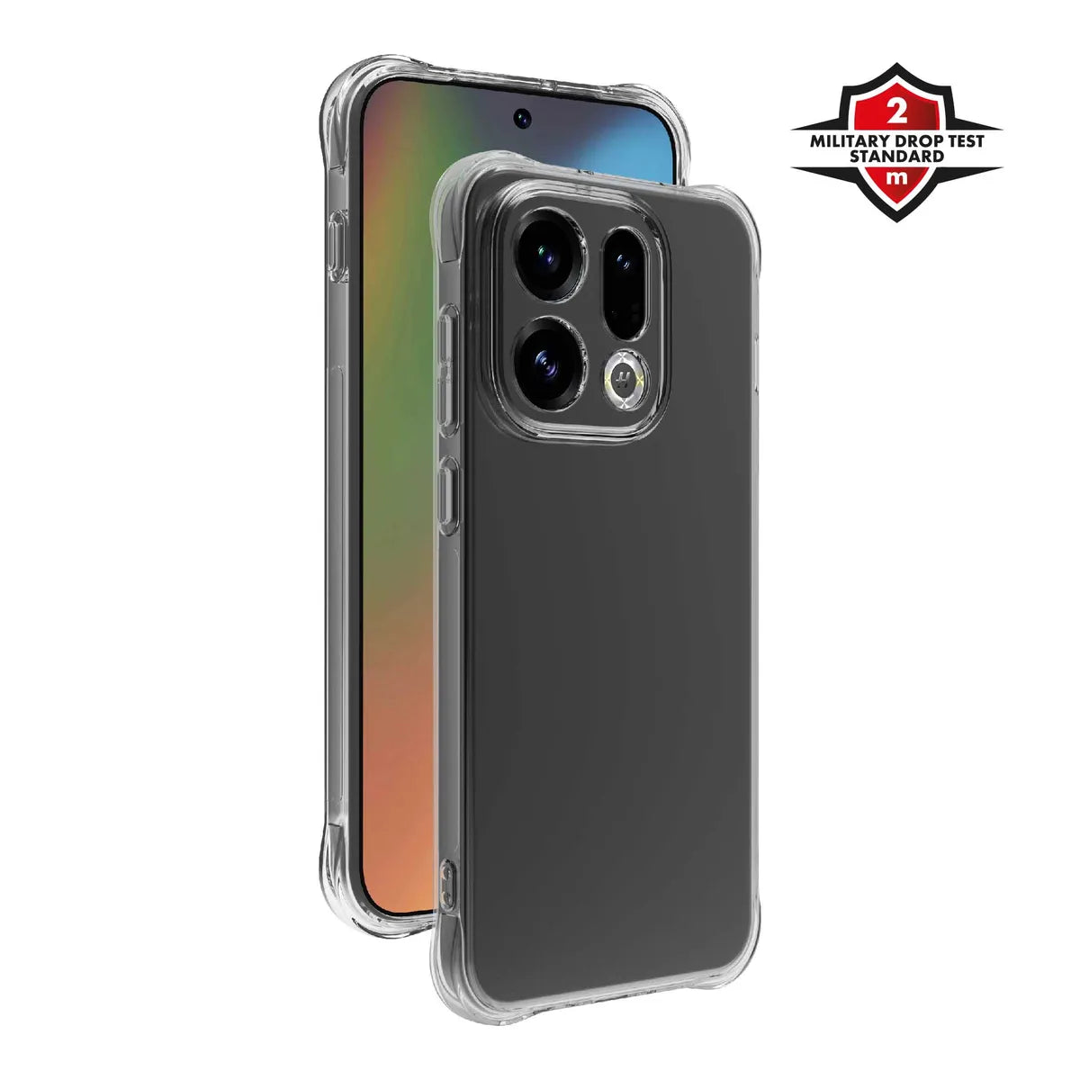 X2O Oppo Find X9 Skal Anti-Shock Transparent