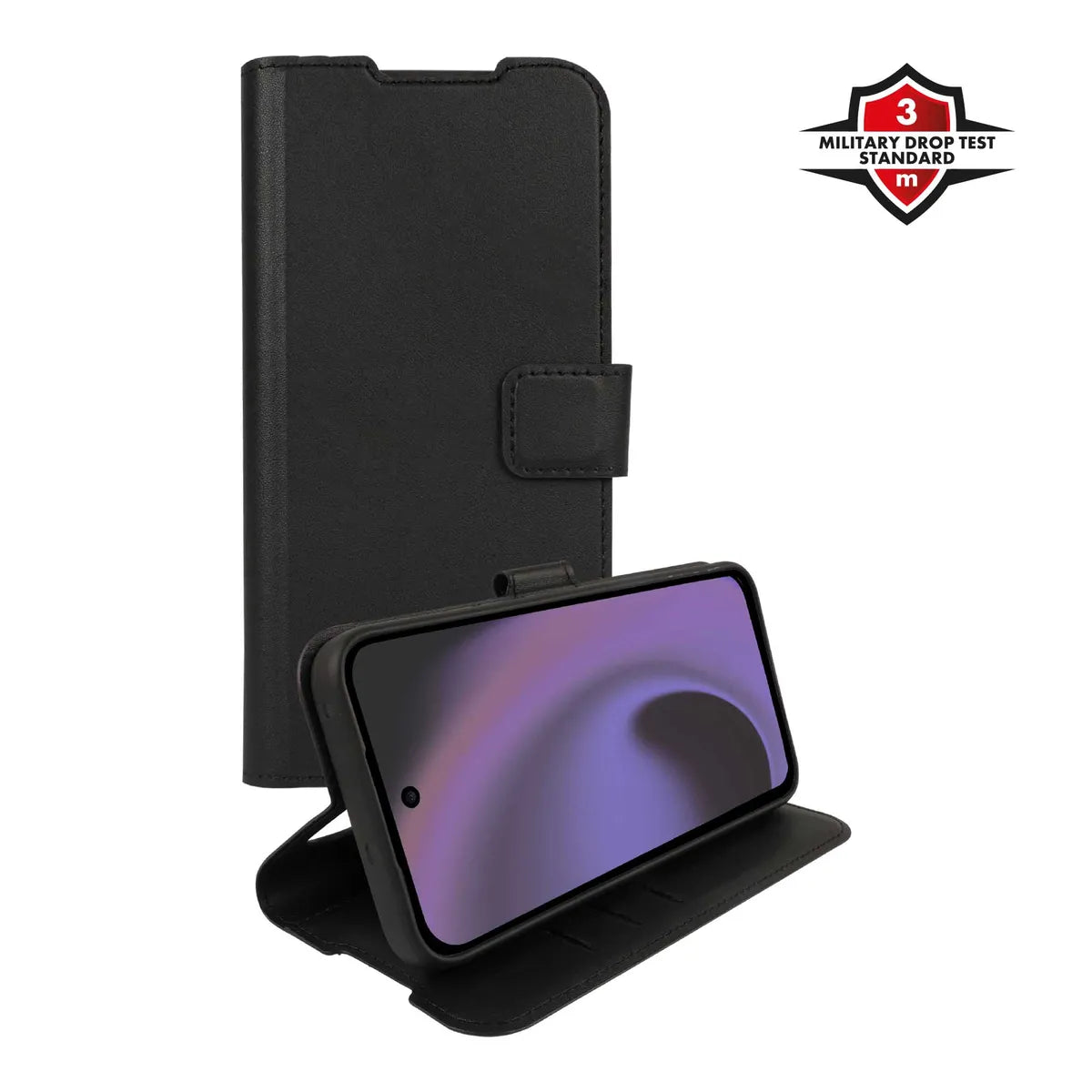 X2O Realme 16 Fodral Classic Wallet Svart